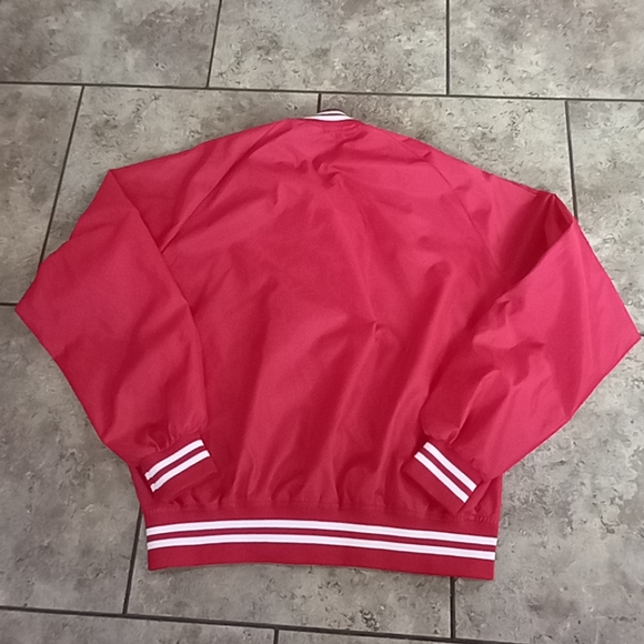 80s Indiana Hoosiers Vintage ChalkLine Windbreaker Mens Xl - Picture 8 of 8